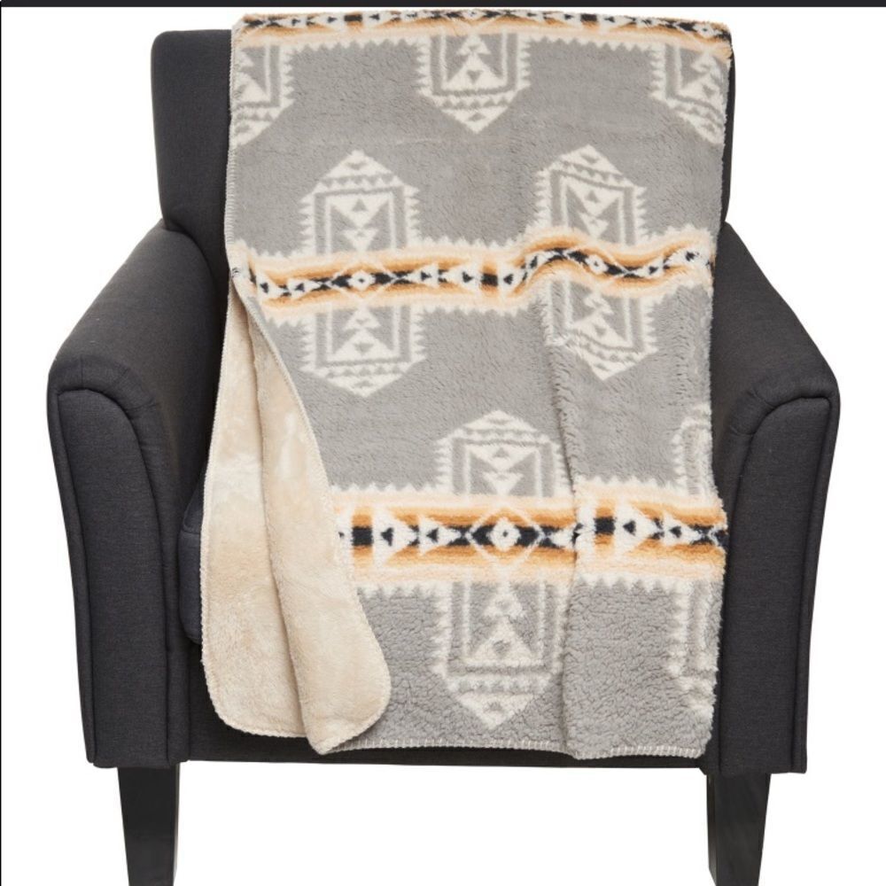 NWT!! Pendleton Crossroads Aztec Sherpa Throw!!